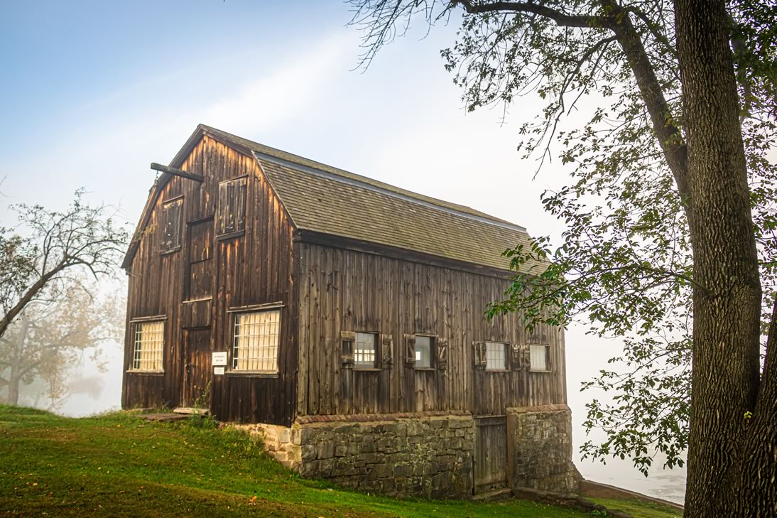 Cove Warehouse built in the late 1600’s, at Wethersfield