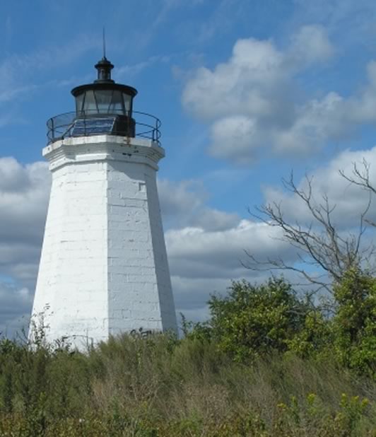 Black Rock Harbor Light, aka Fayerweather Island Light, at Bridgeport